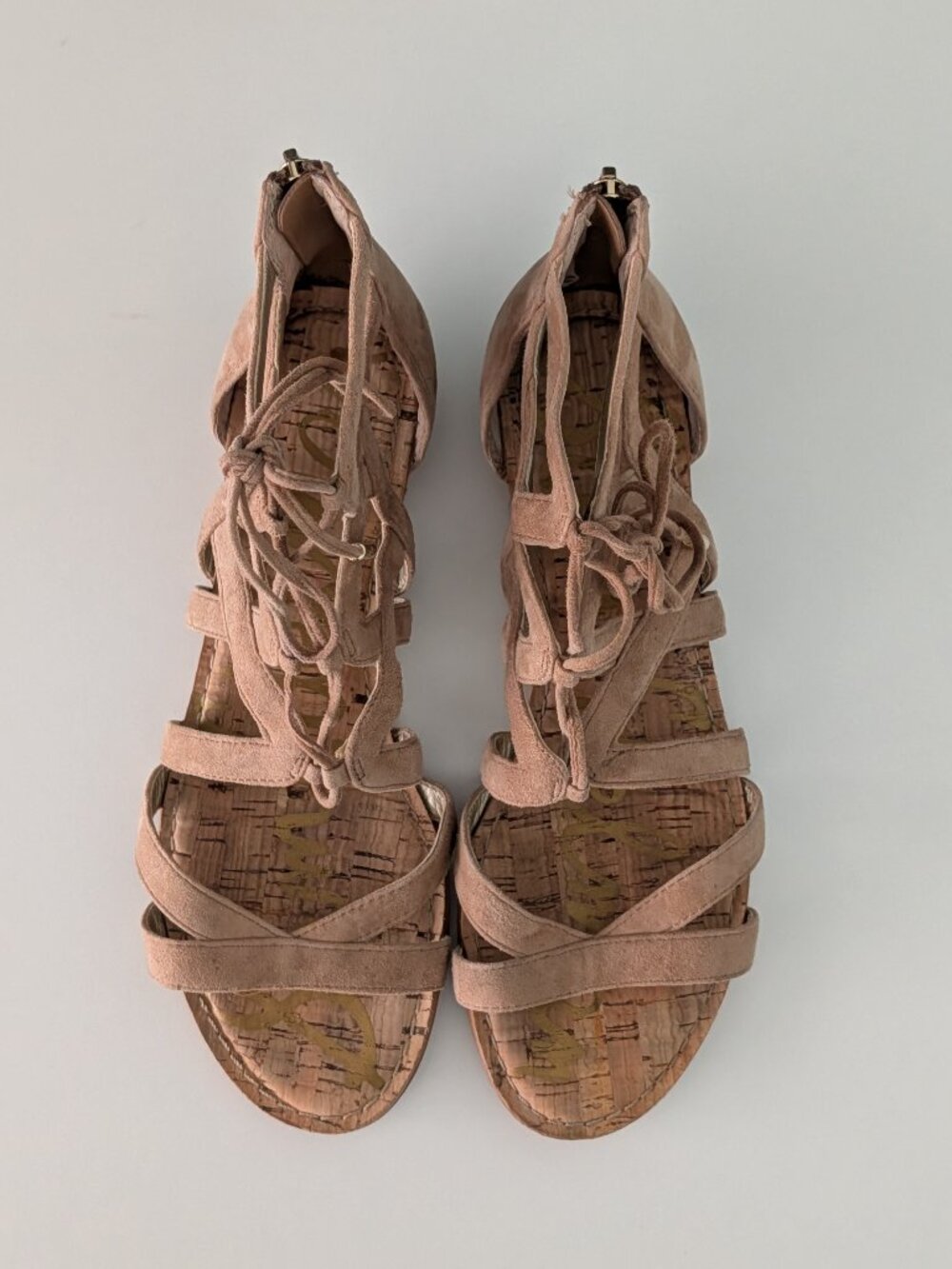 Sam Edelman wedge sandals, size 8